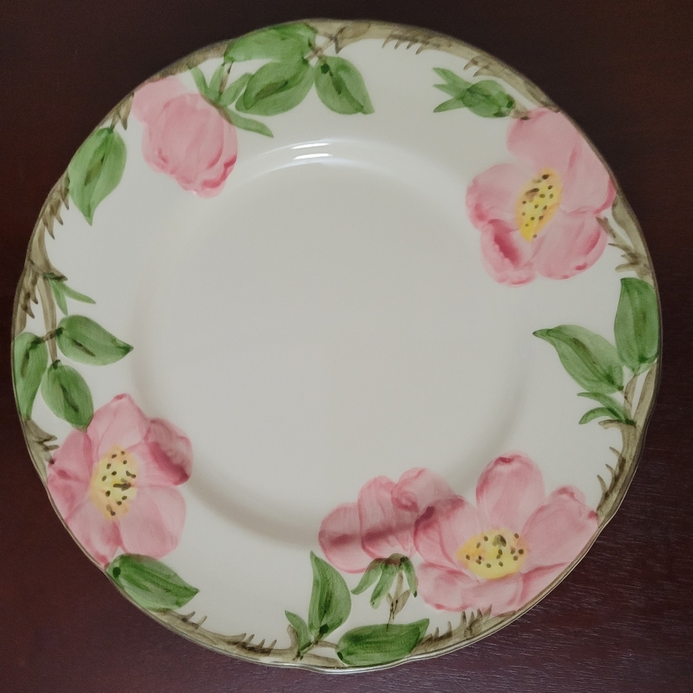Vintage Franciscan Desert Rose Floral Salad plate 8 inch